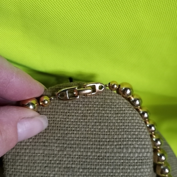 Napier goldtone beaded decorative necklace - Picture 7 of 7